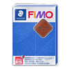 8019 309 FIMO Leather effect Indigo blå læder ler