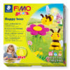 8034 27 Staedtler Fimo Kids ler Form & Play Happy Bees bier blomster ovnhærdende ler