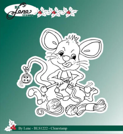 BLS1222 By Lene clearstamp Mice #3 stempler stempel mus