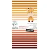 CCL-ES-PP128 Studio Light Paper Pad Stand Tall brune gule orange nuancer giraf karton papir blok
