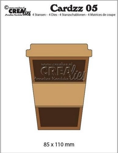 CLCZ05 Crealies die Mug To Go kaffekop kakao coffee to go