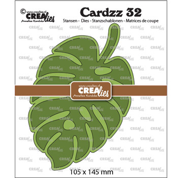 CLCZ32 Crealies die Botanical Leaves Cardsize blade monstera jungle