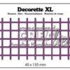 CLDRXL06 Crealies die Decorette XL No. 06 Squares Straight firkanter pynt