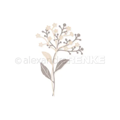 D-AR-FL0232 Alexandra Renke die Elderberry Pair hyldeblomst gren hyldebær bladgren blomstergren