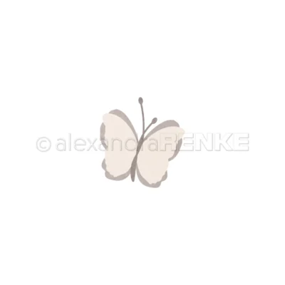 D-AR-Ti0080 Alexandra Renke die Layered Butterfly 4 sommerfugle lag på lag