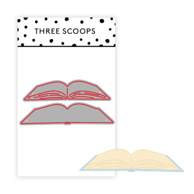 TSCD0329 Three Scoops Bog 1 - liggende 49kr student bog eventyr