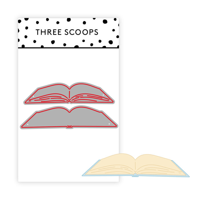 TSCD0329 Three Scoops Bog 1 - liggende 49kr student bog eventyr