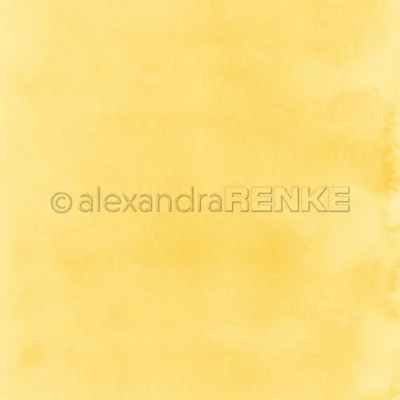 10.904 Alexandra Renke design papir Mimi's Collection Sun Yellow gul karton papir solgul