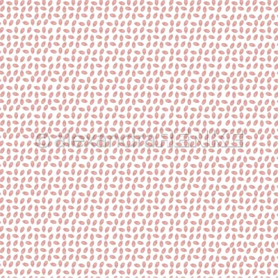 10.1699 Alexandra Renke design papir Blush Leaf Pattern lyserød blade riskorn pink