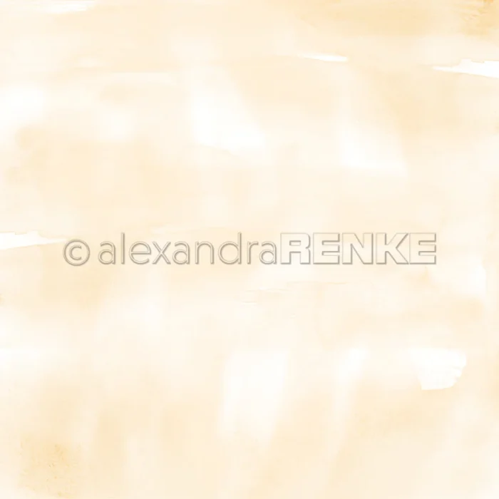 10.2666 Alexandra Renke design papir Freestyle Watercolor Lemon Yellow gul karton papir scrapbooking