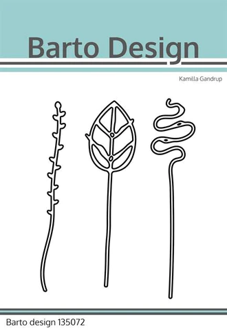 135072 Barto Design Dies Funky Flower blomster blade