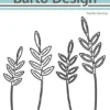 135074 Barto Design Dies Branches 2 bladgrene