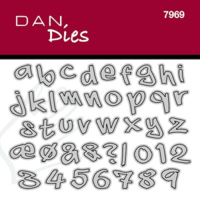 7969 Danmore Hobby Dan Dies Graffiti Alfabet tekster alfabeter talrækken
