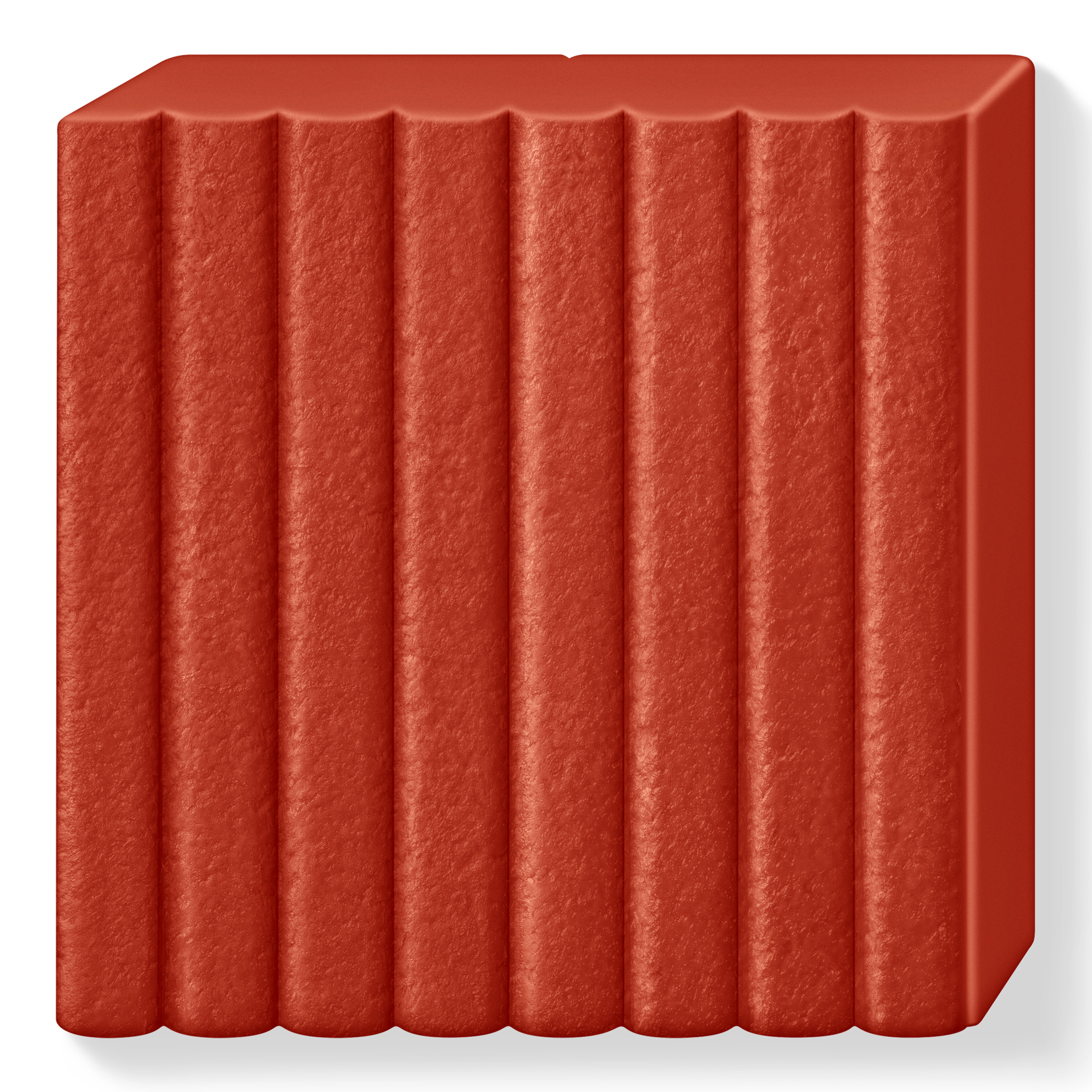 8010 749 FIMO Leather "Rust" ler clay lædereffekt rustrød bordeaux læder
