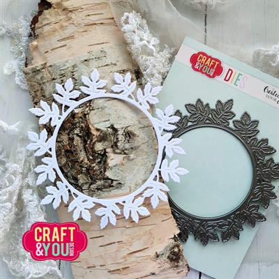 CW273 Craft & You dies Grapevine Wreath kranse vinstokke blade