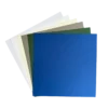PFSS519 PFSS520 PFSS521 PFSS522 PFSS523 PFSS524 Paper Favourites Smooth Cardstock Elegant Blue serie glat karton blå hvid grøn grå mørkegrå kongeblå mørkegrøn kridhvid 30x30 scrapbooking karton