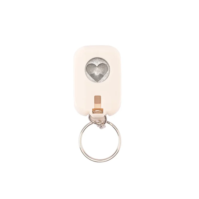 Vaessen Creative - Keychain Punch Heart Nøglering Hjerter konfetti Valentines Day