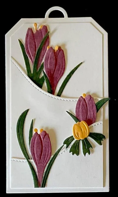 BLD1654 By Lene dies Crocus krokus blomster