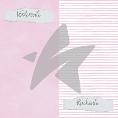 CD-BP-067 Creative Depot design paper - Basic Flieder Streifen + Uni lilla striber karton papir pink lyserød