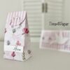 CD-DP-712 Creative Depot design paper - Pink Floral Dream blomster striber lyserød karton papir