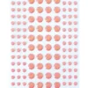 PL4531 Marianne Design Enamel Dots Pink Glitter klistermærker dutter pink lyserød glimmer
