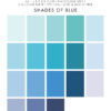 SL-ES-UPP157 Studio Light Paper Pad "Shades of Blue" karton papir blok nuancer af mørkeblå blå havblå dybblå ultramarinblå turkis aqua