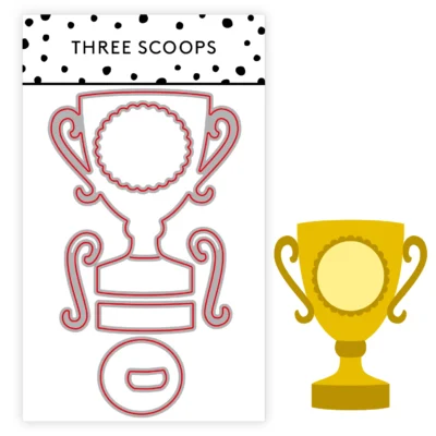 TSCD0377 Three Scoops die Pokal die vinder