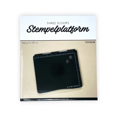 TSV0018 Three Scoops Stempelplatform stamping tool stamping buddy