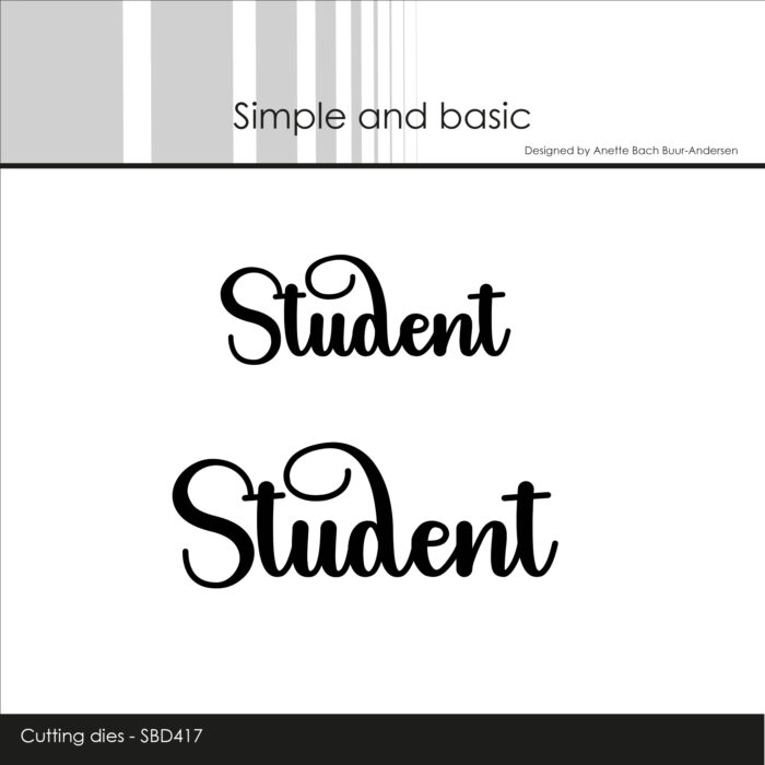 SBD417 Simple and Basic die Student tekster studentergilde