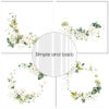 SBP529 Simple and Basic Design Papers Fresh Spring 15x15 karton papir blokke blomster kranse roser bonderoser