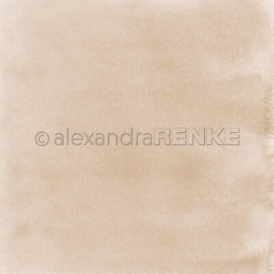 10.0406 Alexandra Renke designpaper Mimi Collection Watercolor Porcini Light sandfarvet lyserød brun karton papir