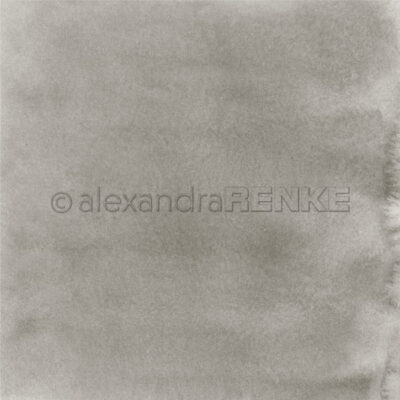 10.0412 Alexandra Renke designpaper Mimi Watercolor Mud Dark karton papir brunligt sandfarvet gråligt