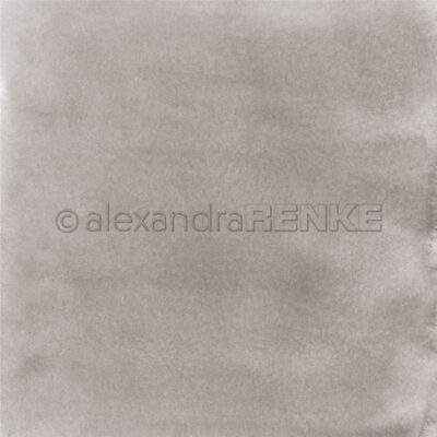 10.0413 Alexandra Renke designpaper Mimi Watercolor Mud Medium sandfarvet grå brunlig