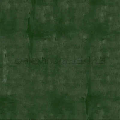 10.1983 Alexandra Renke designpaper Calm Dark Green mørkegrøn karton papir