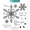 10462 Concord & 9th stamp Snow Flurry stempel stempler snefnug let it snow
