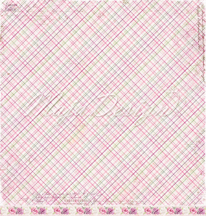 1320 Maja Design karton Mum's Garden - Lush roser buketter ternet karton papir