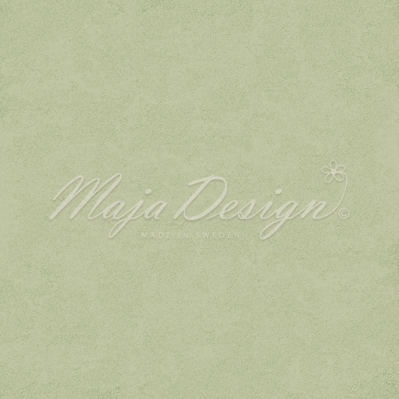 1336 Maja Design karton Mum's Shades - Leaf papir grøn mørkegrøn