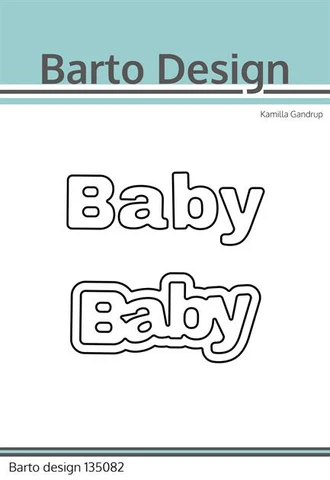 135082 Barto Design Dies Baby barnedåb tekster navngivning