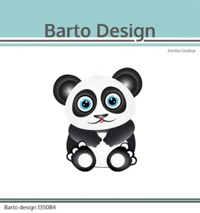 135084 Barto Design Dies Panda pandabjørn bambus bamse