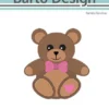 135085 Barto Design Dies Teddybear bamsebjørn puttebjørn puttebamse stuffed animal