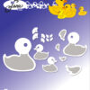 BLD1666 By Lene die Bath Ducks badeænder rubberduck