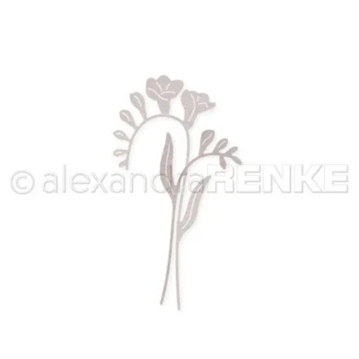 D-AR-FL0310 Alexandra Renke die Bellflower blomster klokkeblomst bladgrene