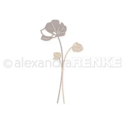 D-AR-FL0313 Alexandra Renke die Pomp Flower blomster bladgrene