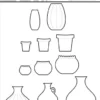 SBD431 Simple and Basic die Pots and Vases vaser potter urtepotter urtepotteskjuler krukker