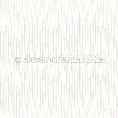 10.2138 Alexandra Renke Design Paper Pattern Golden Chain Rain Outline karton papir perlerække