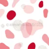 10.2183 Alexandra Renke Design Paper Organic Composition 2 karton papir organiske former lyserød rød pink rosa