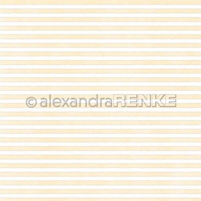 10.2290 Alexandre Renke Design Paper karton papir gule striber
