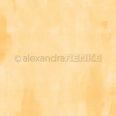 10.2578 Alexandre Renke Design Paper Calm Light Yellow Orange karton papir orange gul akvarel