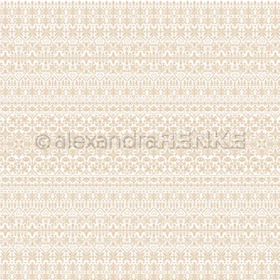 10.2976 Alexandra Renke Design Paper Embroidery Pattern Gold Beige karton papir broderi mønster brune nuancer