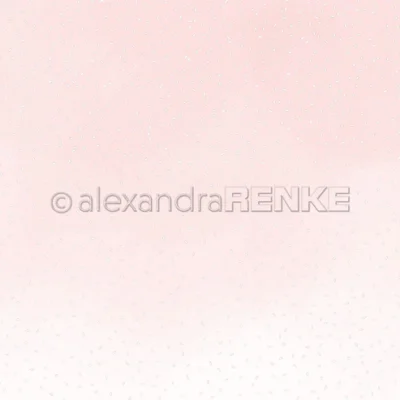 10.3031 Alexandra Renke Design Paper Flurry Petals Light Pink blomsterblade karton papir lyserød rosa